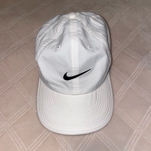 White Nike Dri-Fit hat